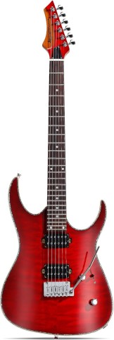 Guitare rouge