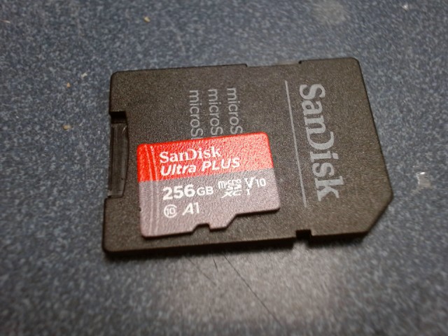 256gb micro sd avec adaptateur