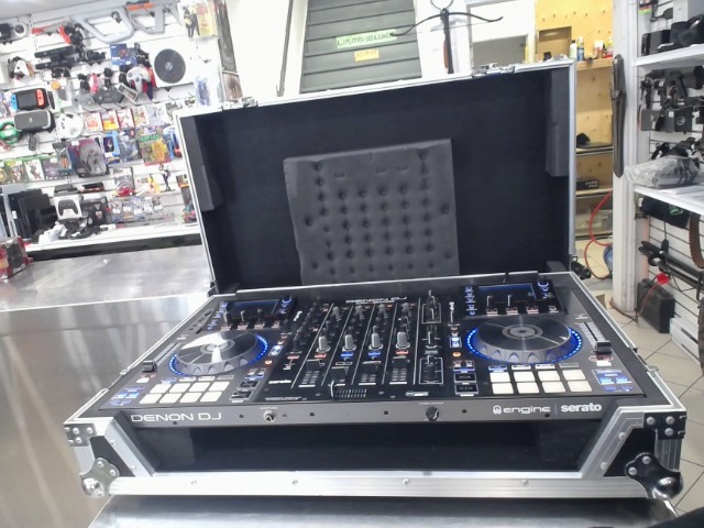 Console dj avec road case
