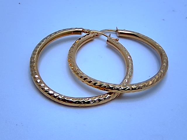 BOUCLES D OREILLES EN OR 10KT