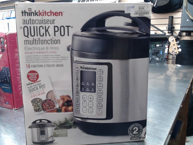 Thinkkitchen autocuiseur quickpot multif