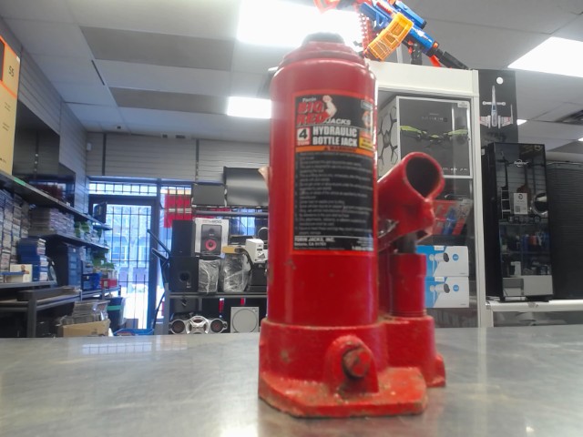 Hydraulic bottle jack
