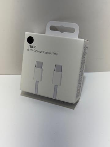 Fil usb c 3 pieds blanc braid