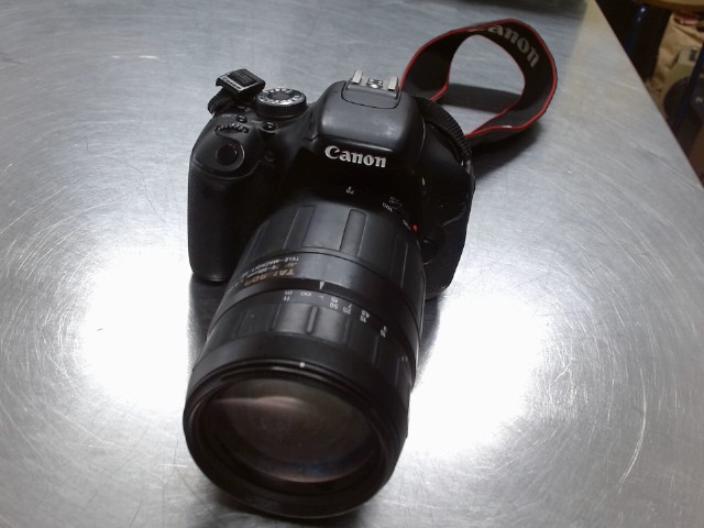 Canon t3i + tamron lens 75-300mm ld af
