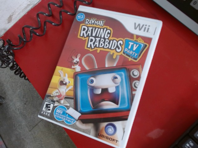 Rayman raving rabbids tv party
