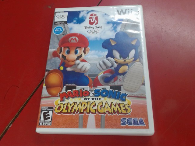 Mario & sonic olympic games beijing 2008