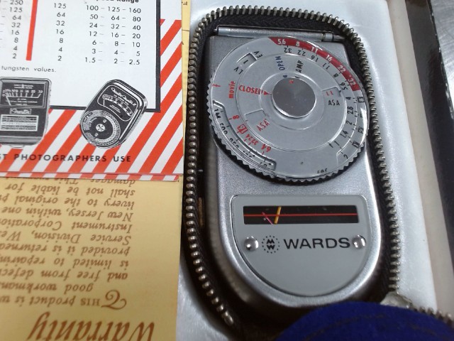 Exposure meter wards