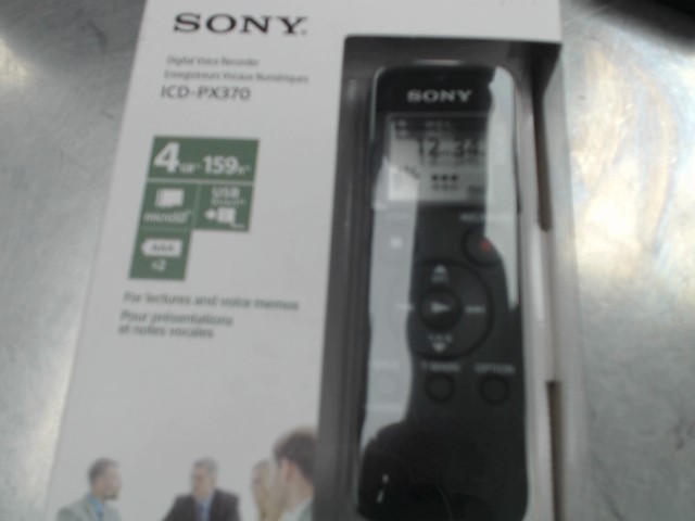 Sony voice recorder icd-px370