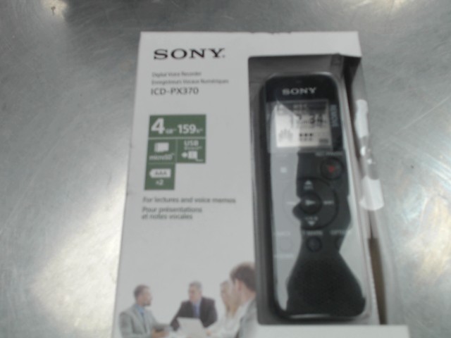 Sony voice recorder icd-px370