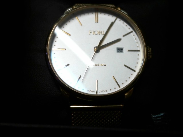 Montre homme fiori gold tone avec boite