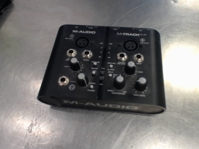 Audio interface m-audio m-track plus
