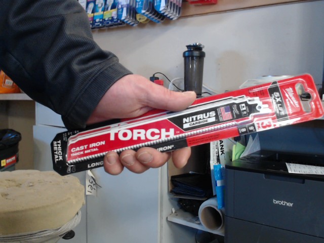 Pk nitr carb cast iron blade