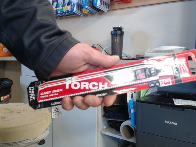 Pk nitr carb cast iron blade