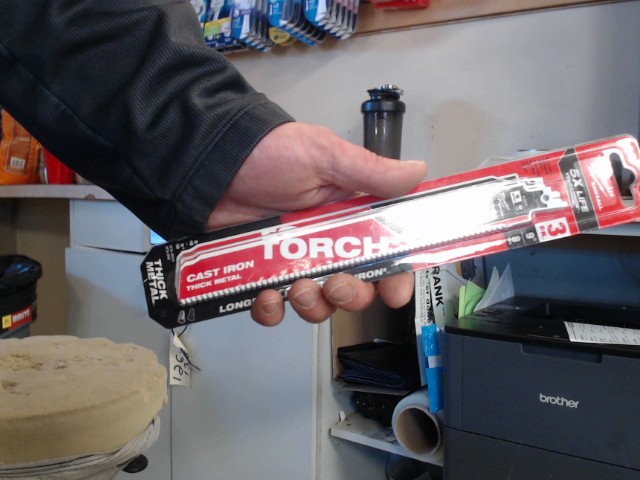 Pk nitr carb cast iron blade