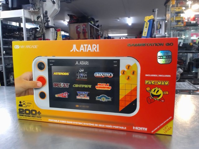 Gamestation go atari gaming system