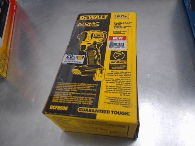 Impact dewalt en boite