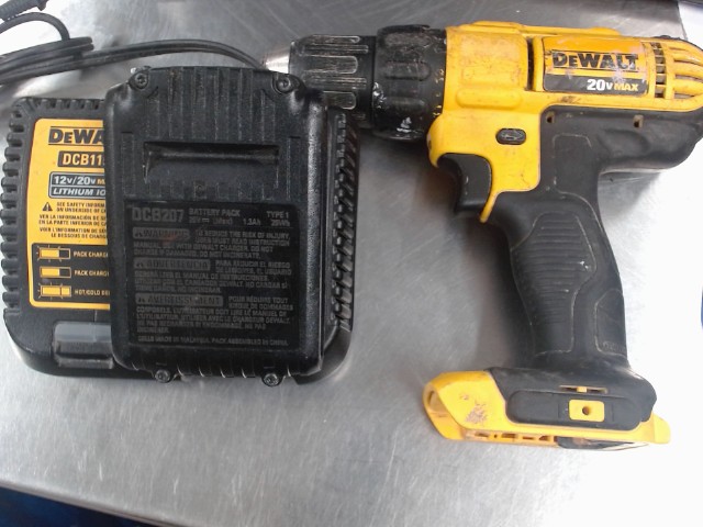 Dewalt drill driver +char+batt