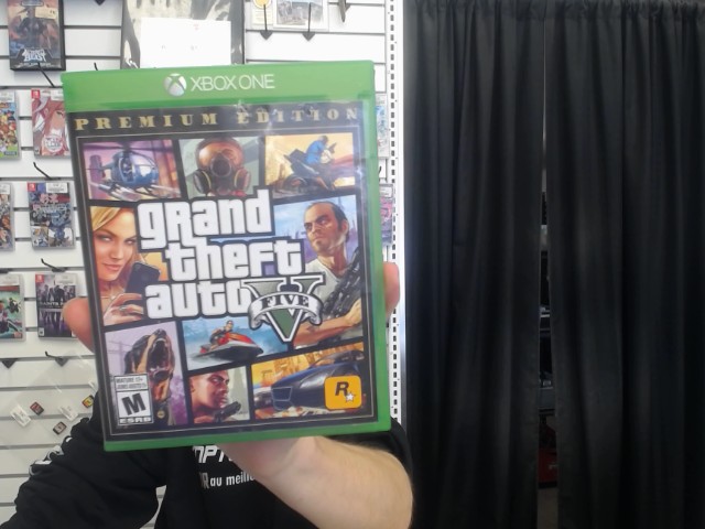 Grand theft auto five v