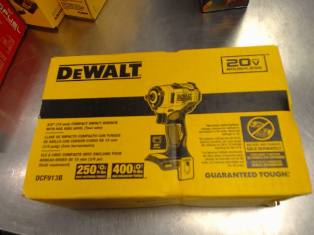 Impact wrench 3/8'' dewalt neuf