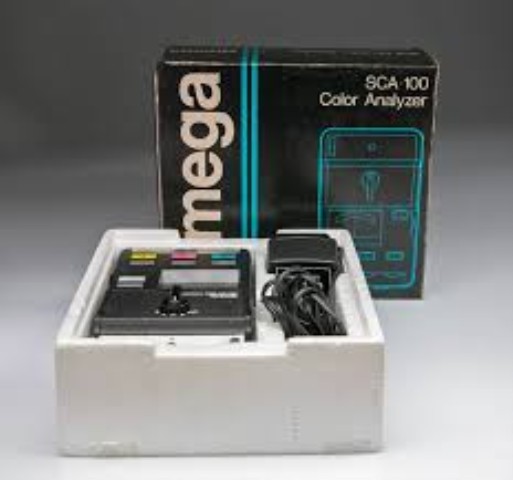 Omega color analyzer in box