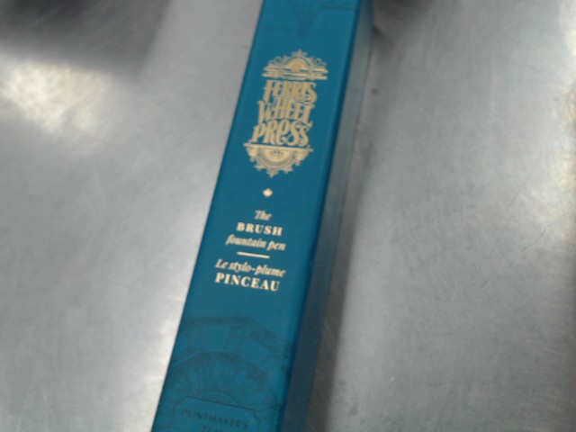 Le stylo plume bleu sarcelle