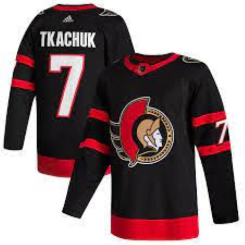 Brady tkachuk game jersey size 54
