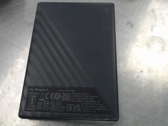 Mypassport 2 tb portable hard drive