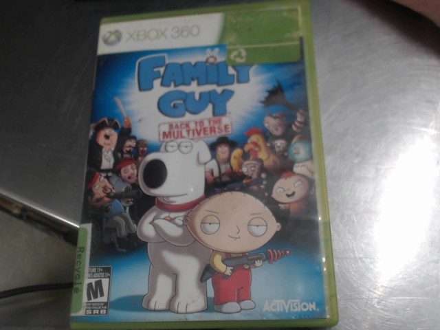 Family guy back to the multiverse