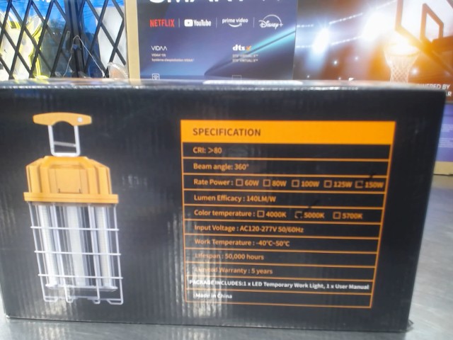 Lumiere de chantier neuf 360degre 150w