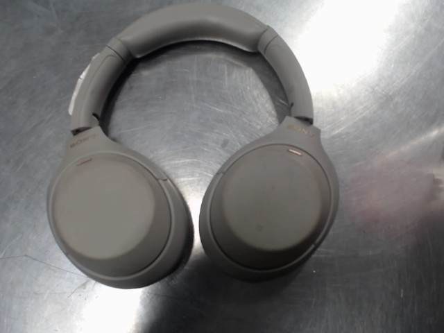 Tan sony bluetooth headset scuffed