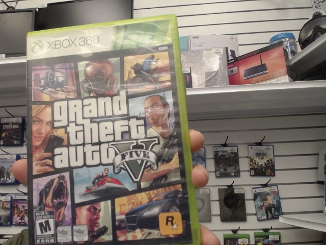 Jeux xbox 360 gta5