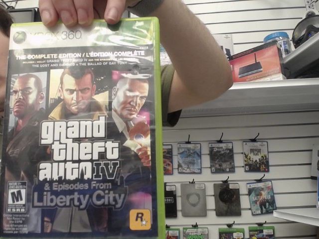 Jeux xbox 360 gta 5 liberty city episode