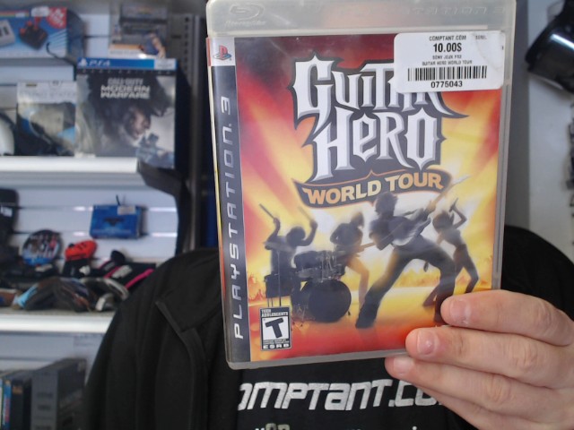 Guitar hero live world tour