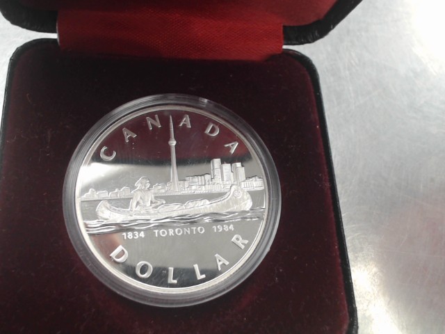 Canada 1834 toronto 1984 dollar