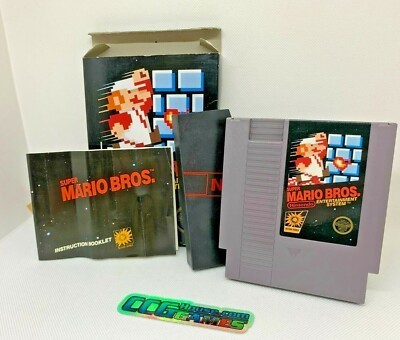 Super mario bros complete with box