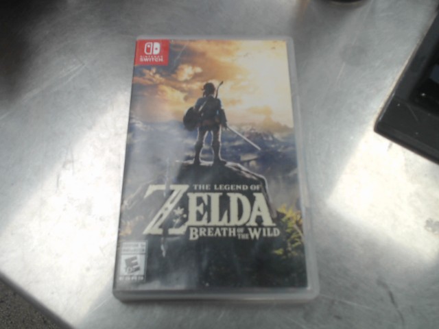 Zelda breath of the wild in box