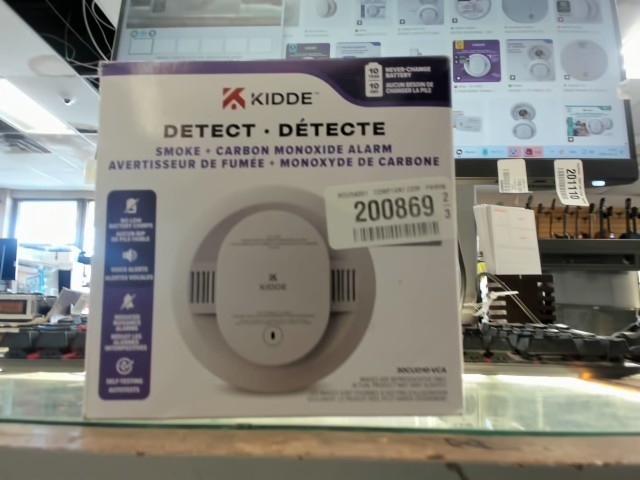 Smoke+carbon detector
