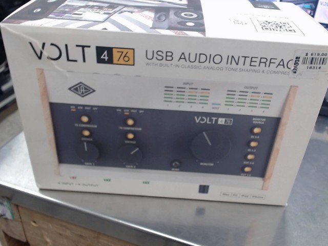 Interface audio volt 476 gris