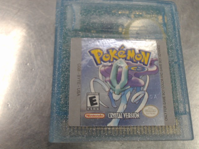 Pokemon crystal version usa