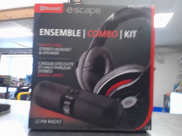 Combo kit ecouteur et speaker