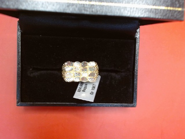 BAGUE EN OR 10KT