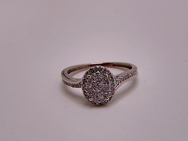 BAGUE EN OR 14KT AVEC DIAMANTS