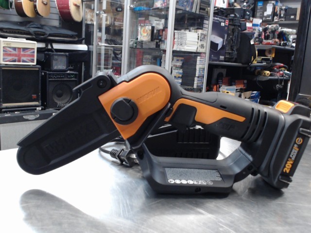 Scie a buisson worx avec batt+chargeur