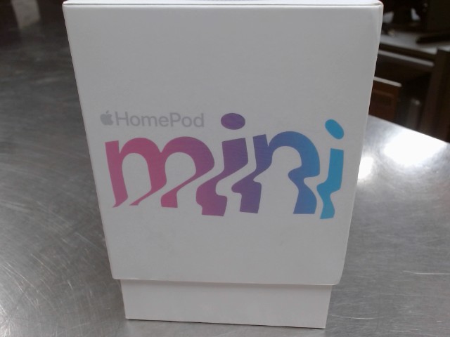 Homepod mini dans boite av fil