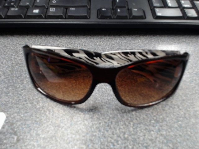 Lunette fume zebre et multi color