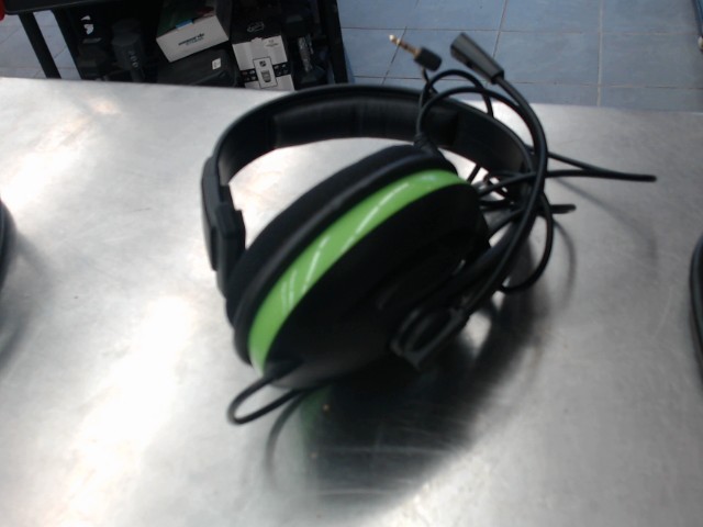 Casque gaming avec mic une oreille