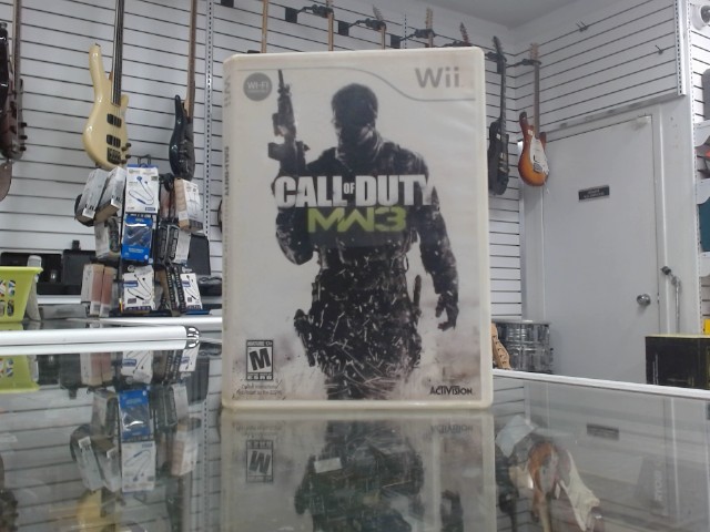 Wii call of duty mw3