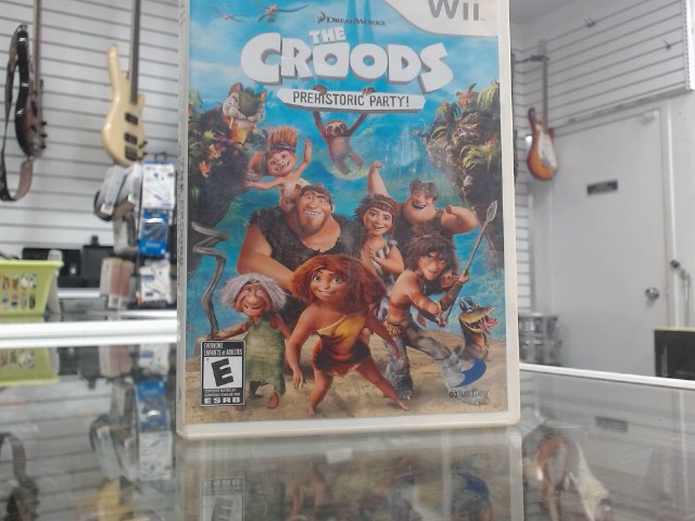 Wii the croods prehistoric party!