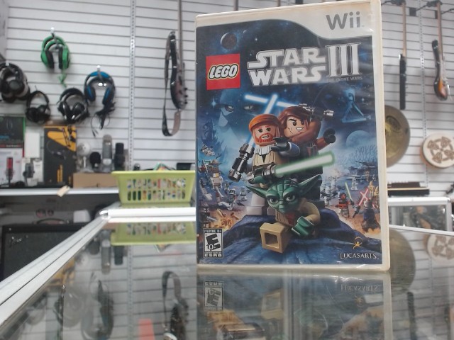 Wii lego starwars 3 the clonewars