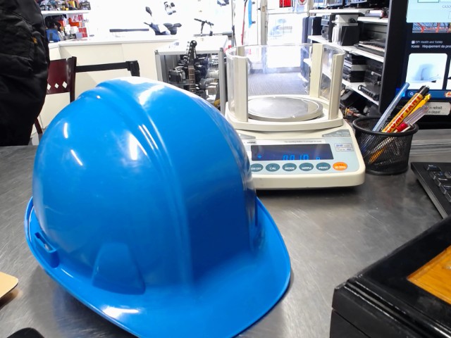 Casque de securite construction